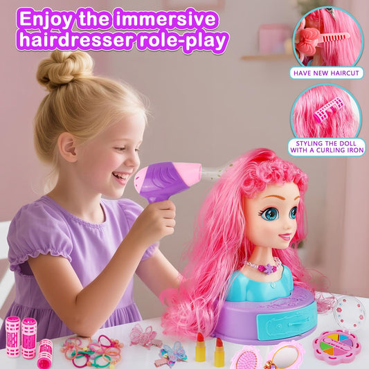 Kryonixty realistic hairdryer for authentic at-home styling