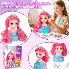 Kryonixty soft pink hair ideal for braiding and styling