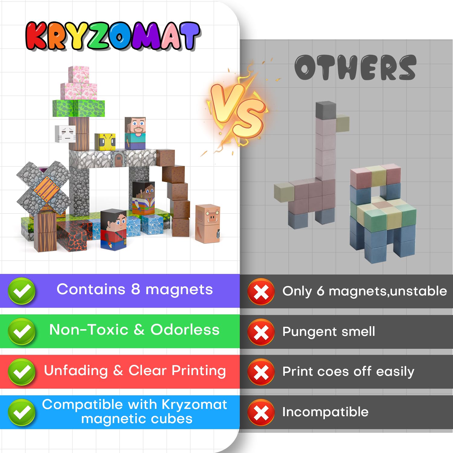 Kryzomat blocks are gift-ready for ages 3-12 and classroom prizes