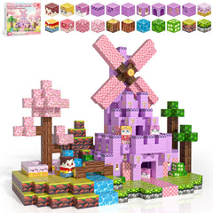 Kryzomat magnetic castle blocks for imaginative castle-building play