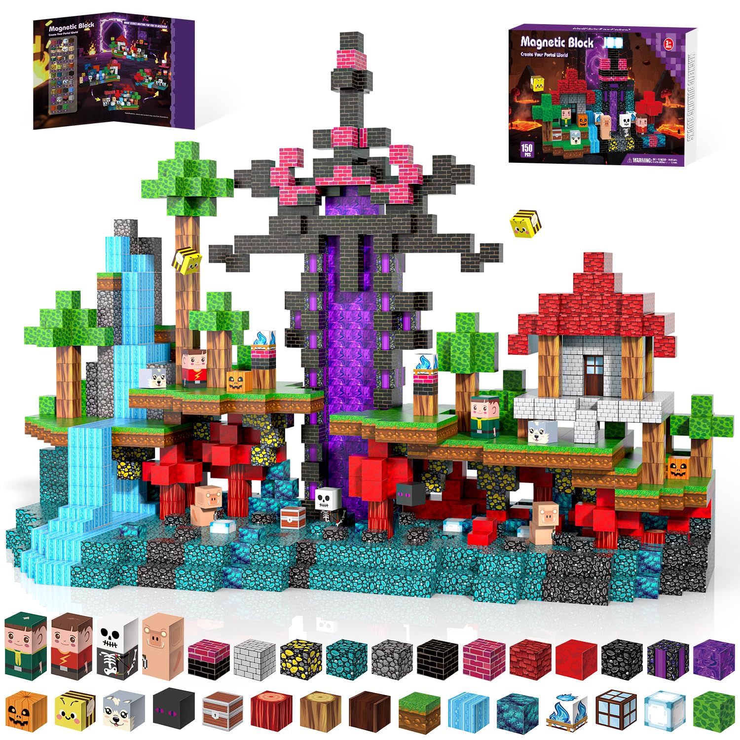 Kryzomat portal-themed adventure blocks shown for imaginative play and early STEM exploration.