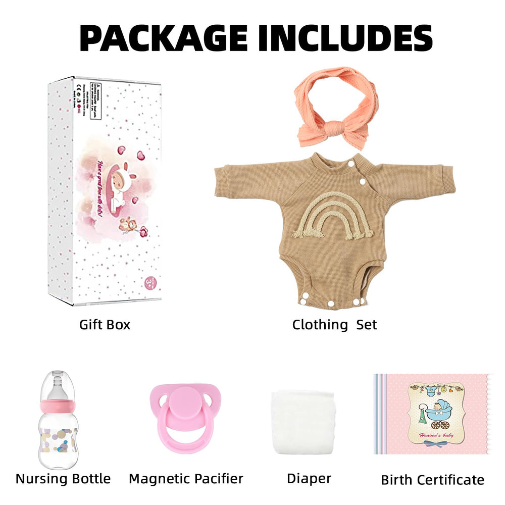 KSBD magnetic pacifier facilitates easy pretend feeding during roleplay.