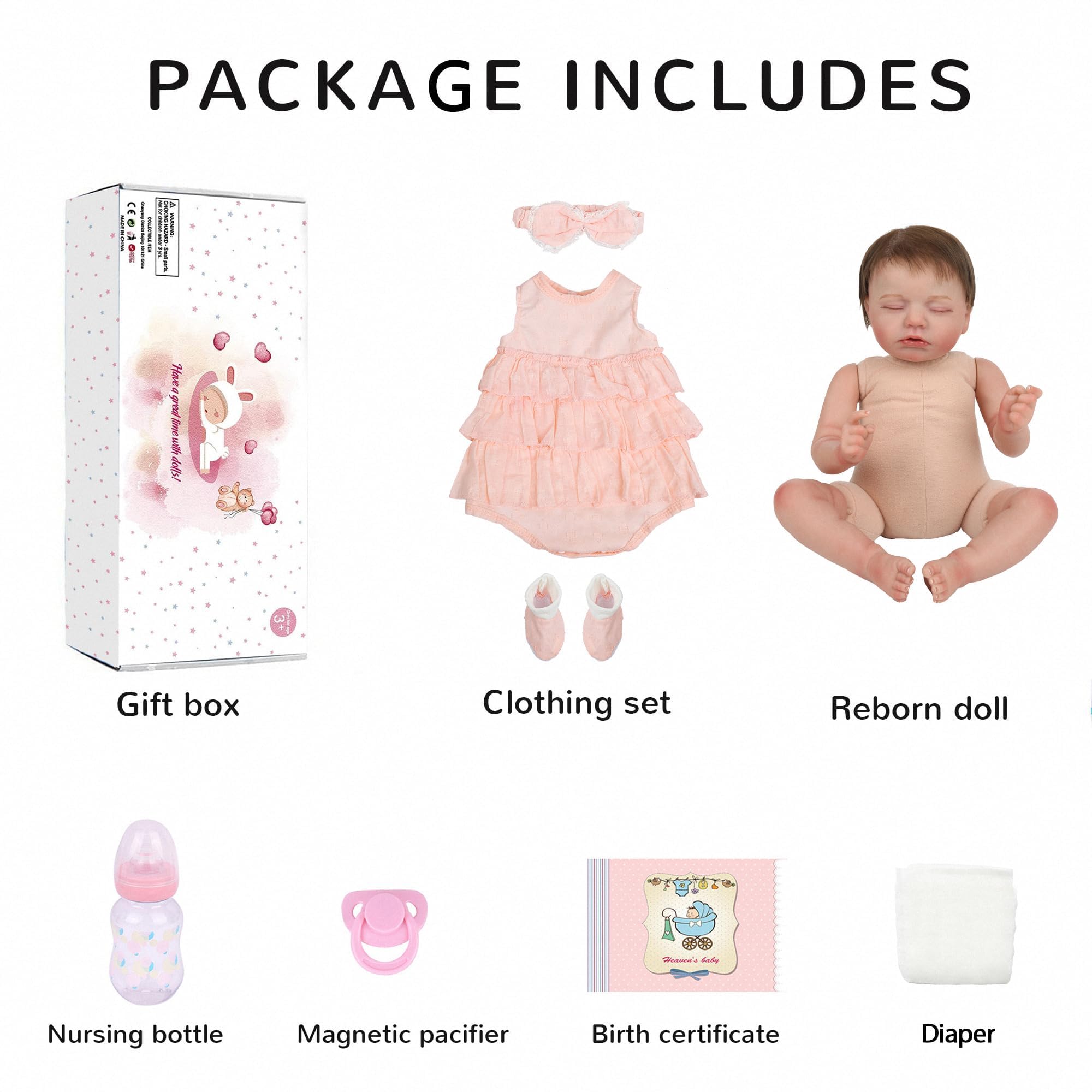 KSBD Reborn doll being held shows lifelike pose for caregiving role-play.