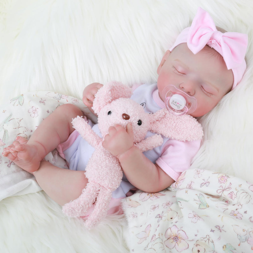 KSBD Rosalie accessories set with bottle and magnetic pacifier for bedtime play