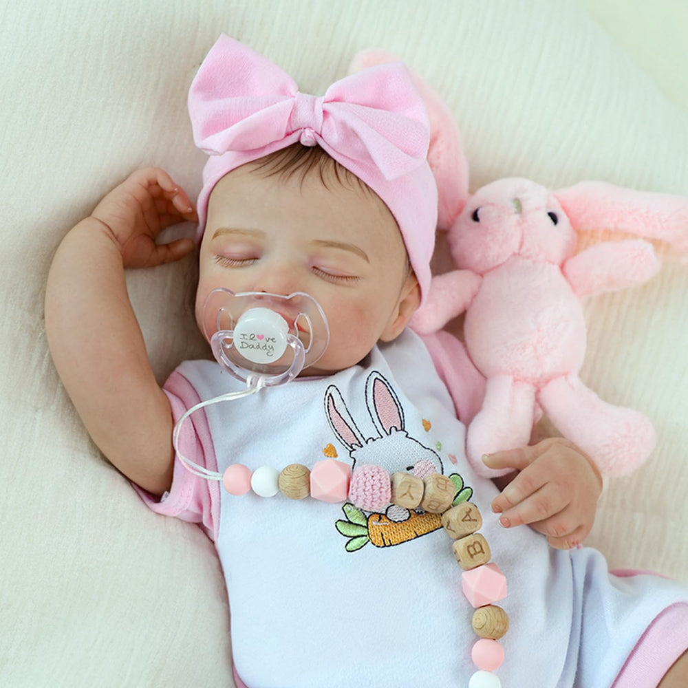 KSBD Rosalie sleeping face conveying calm and comfort during nap time