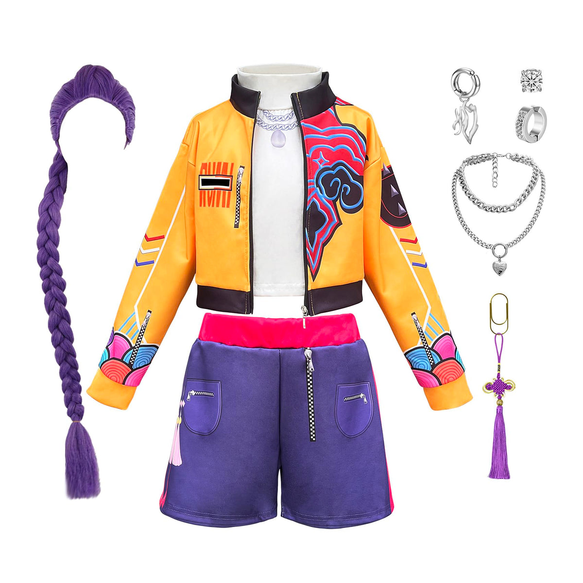 KSISUSH girls cosplay jacket for stage-ready look and comfortable wear