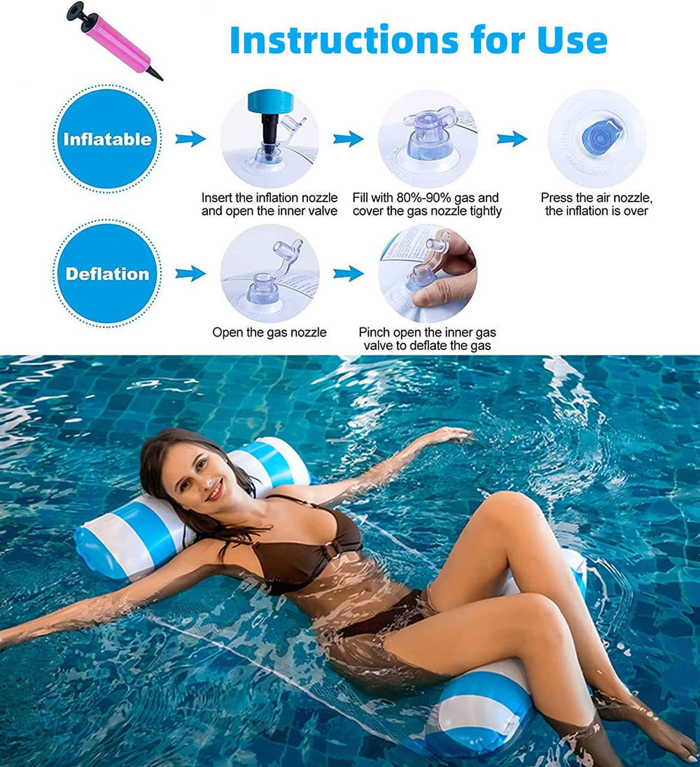 ksllhhsa manual pump included for quick, easy inflation