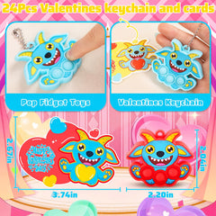 Ksmky valentines cards for kids classroom with blank TO/FROM fields for personalization