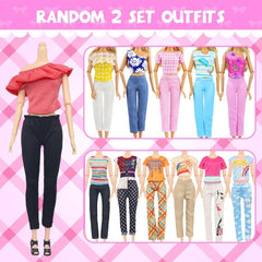K.T. Fancy doll bikini swimsuits for sunny pretend adventures