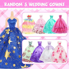 K.T. Fancy camisole dresses for versatile doll styling and imaginative storytelling