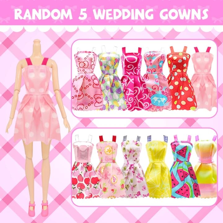 K.T. Fancy fashion dresses provide mix-and-match options for 11.5-inch dolls