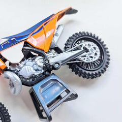 KTM 1:12 scale model on display ready for shelves.