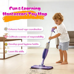 KTNAid washable microfiber mop pad for reuse and quick cleanup