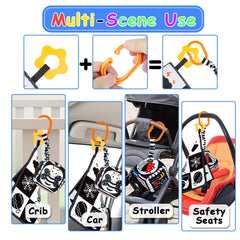 KUANGO Teether included to support grasping and safe chewing.
