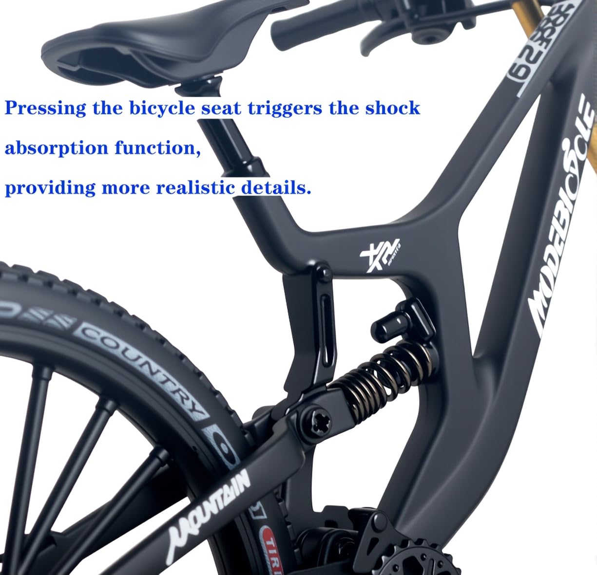 Kuasting model side view shows realistic steering and belt-driven motion.
