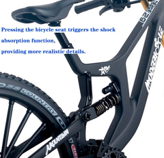 Kuasting model side view shows realistic steering and belt-driven motion.