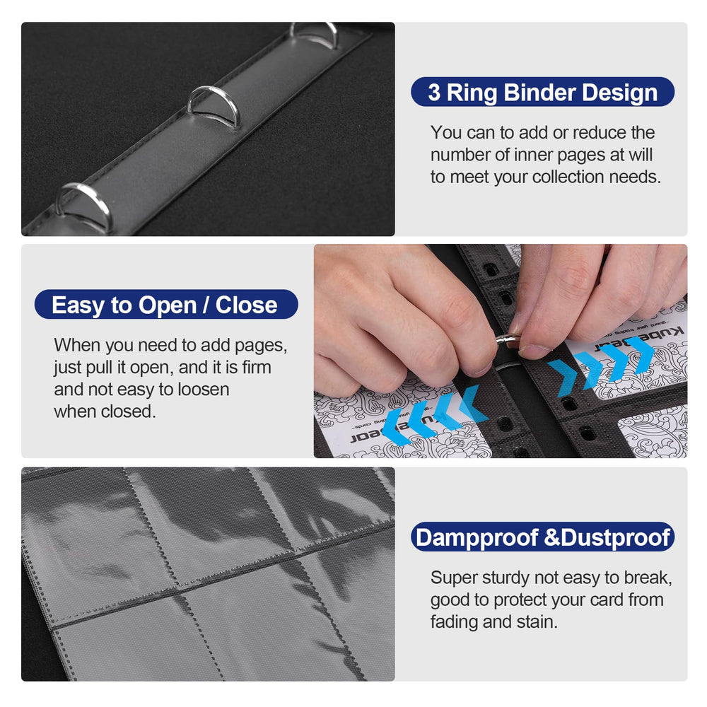 Heavy-duty zipper keeps contents secure during travel and tournaments.