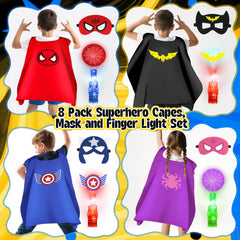 Kubusfly kids masks with elastic fit for comfortable, long-lasting cosplay.