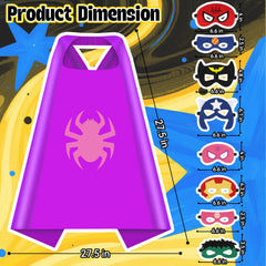 Kubusfly cosplay set is ideal for parties, Halloween, and gifts.