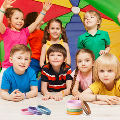 I AM LOVED KUCLIN wristband for friends and classmates.
