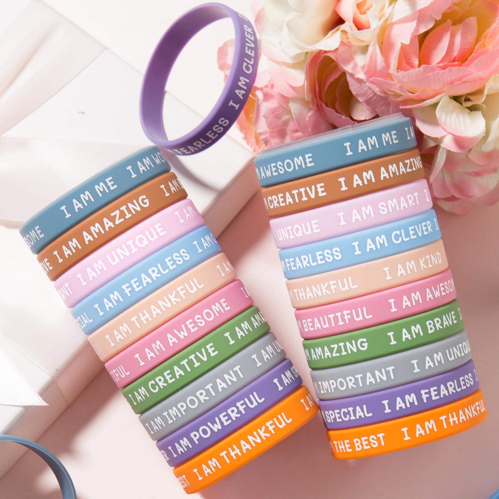 I AM ME KUCLIN wristband for self-expression during group activities.