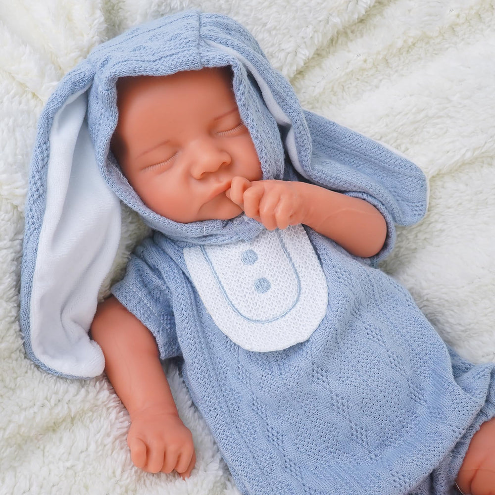KUICEO one to one scale newborn silicone doll for realism