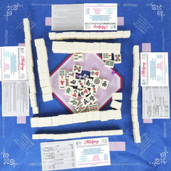 KUIRAN Mahjong Line Finder durable acrylic close-up for long-lasting use.