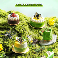 Kukifun insect toy butterfly colorful replica ideal for cake toppers and crafts