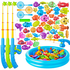 KukuFun inflatable pool 22-inch for indoor or outdoor fishing play