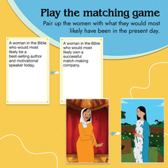 Kulture Games Bible Women illustrated pack for learning sessions.