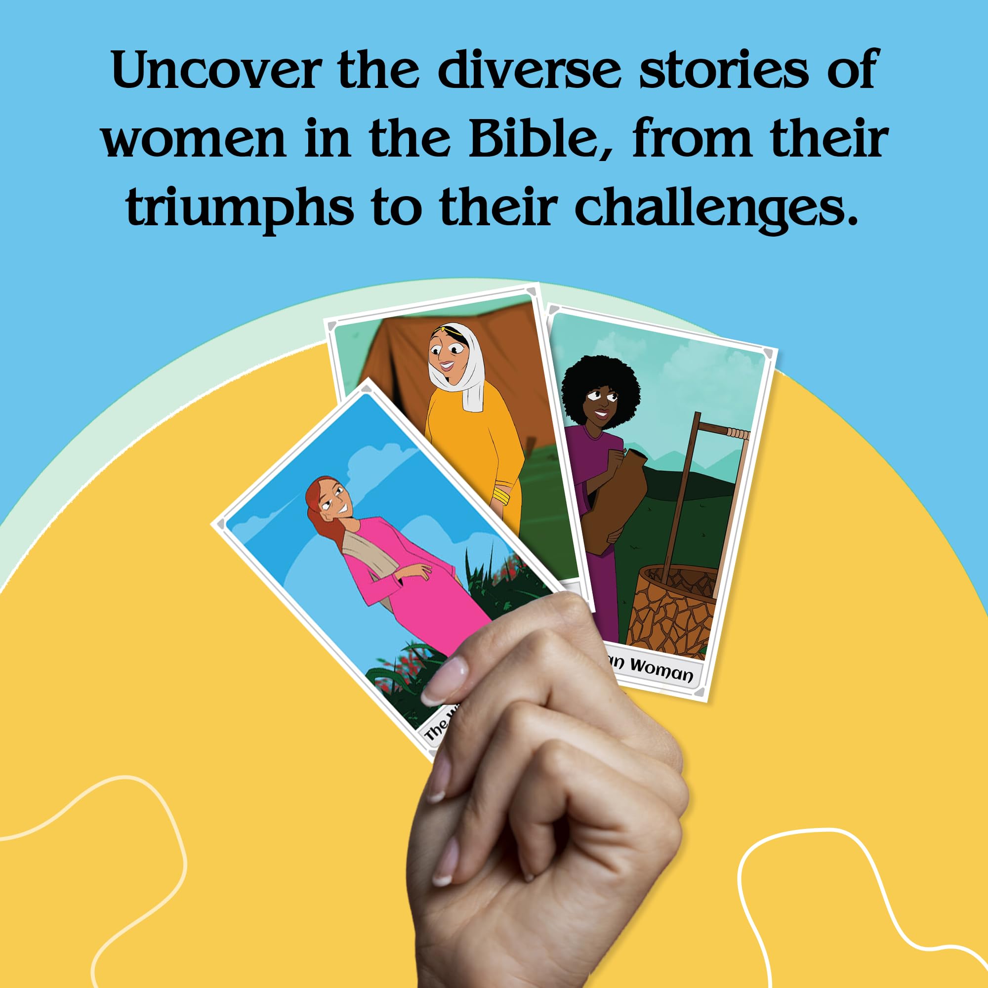 Kulture Games Bible Women trivia cards to test knowledge and spark discussion.