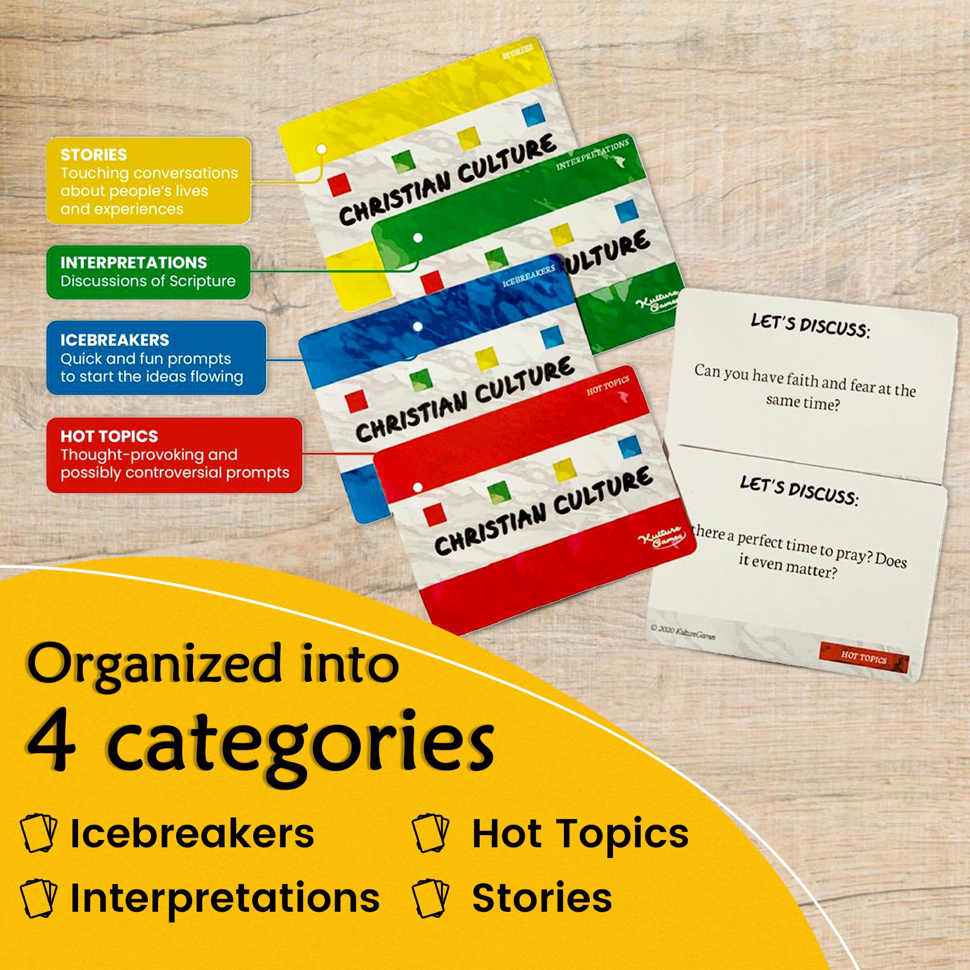 Kulture Games interpretations cards explore scripture insights in approachable discussions