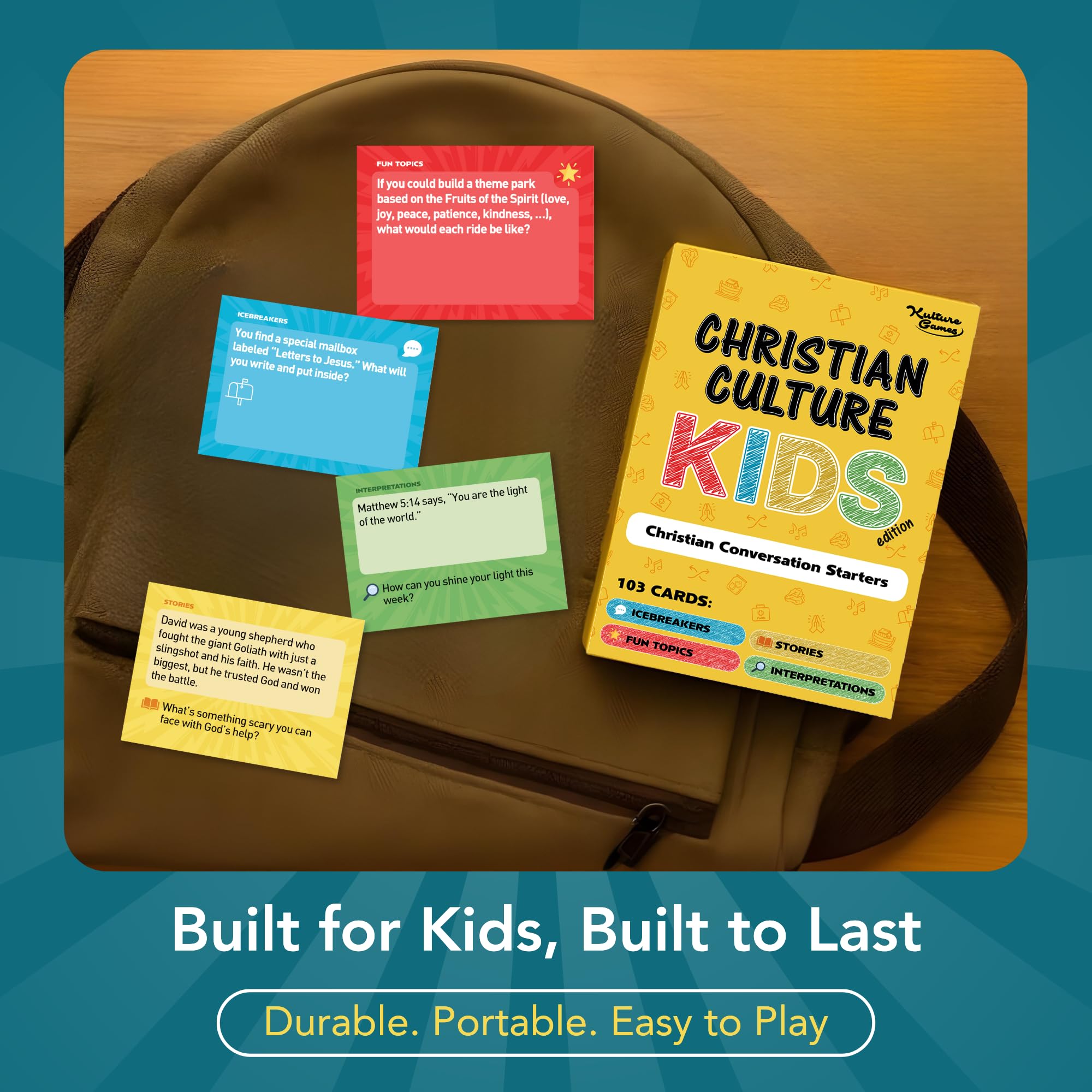 Kulture Games thoughtful gift for birthdays or holidays with charitable impact.