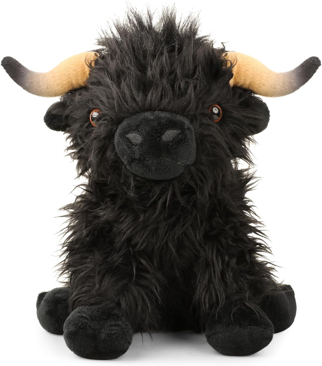 Kulupu Highland Cow Plush overview shows a cuddly soft friend for kids and adults.