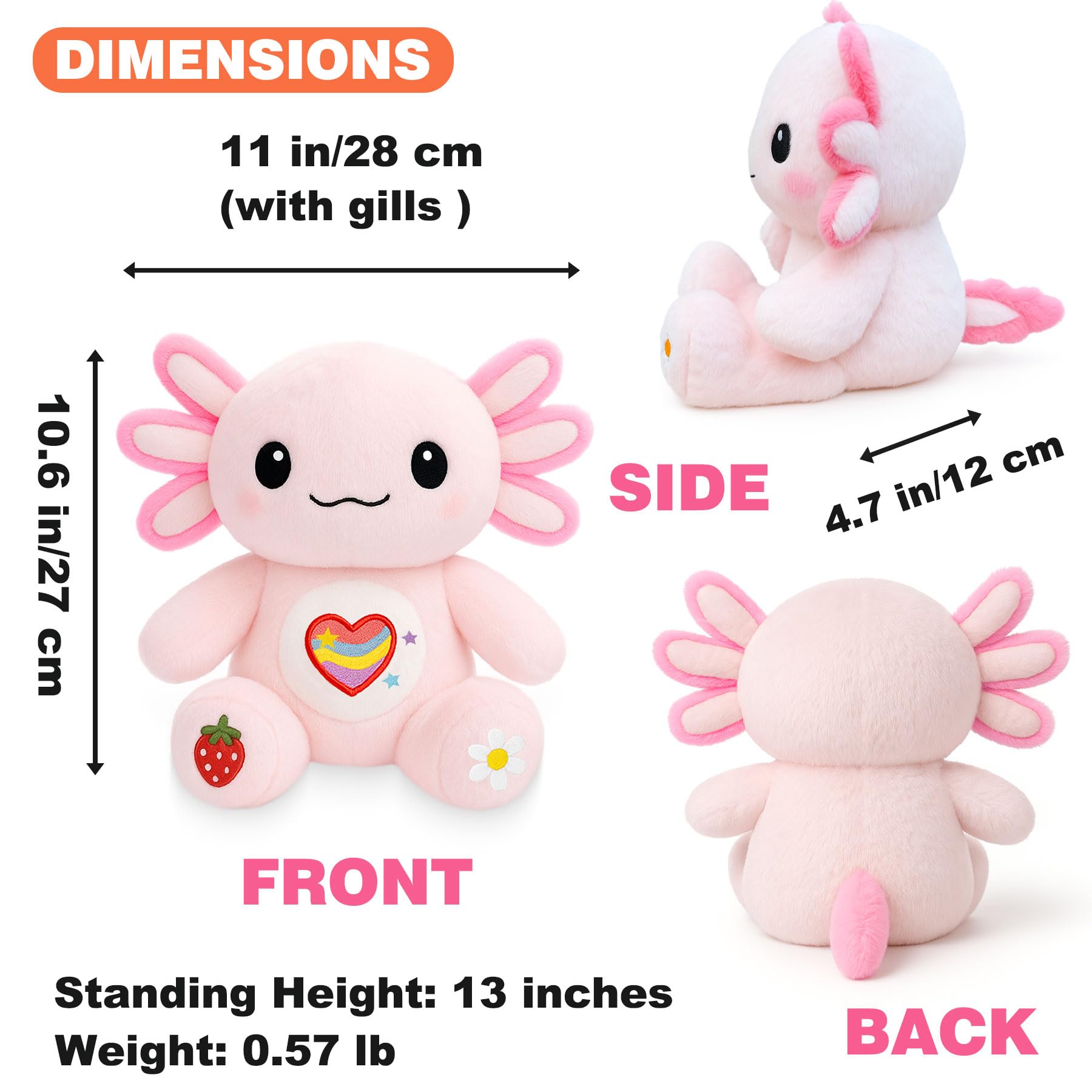 KUMANEKO axolotl DIY sticker sheets to personalize accessories