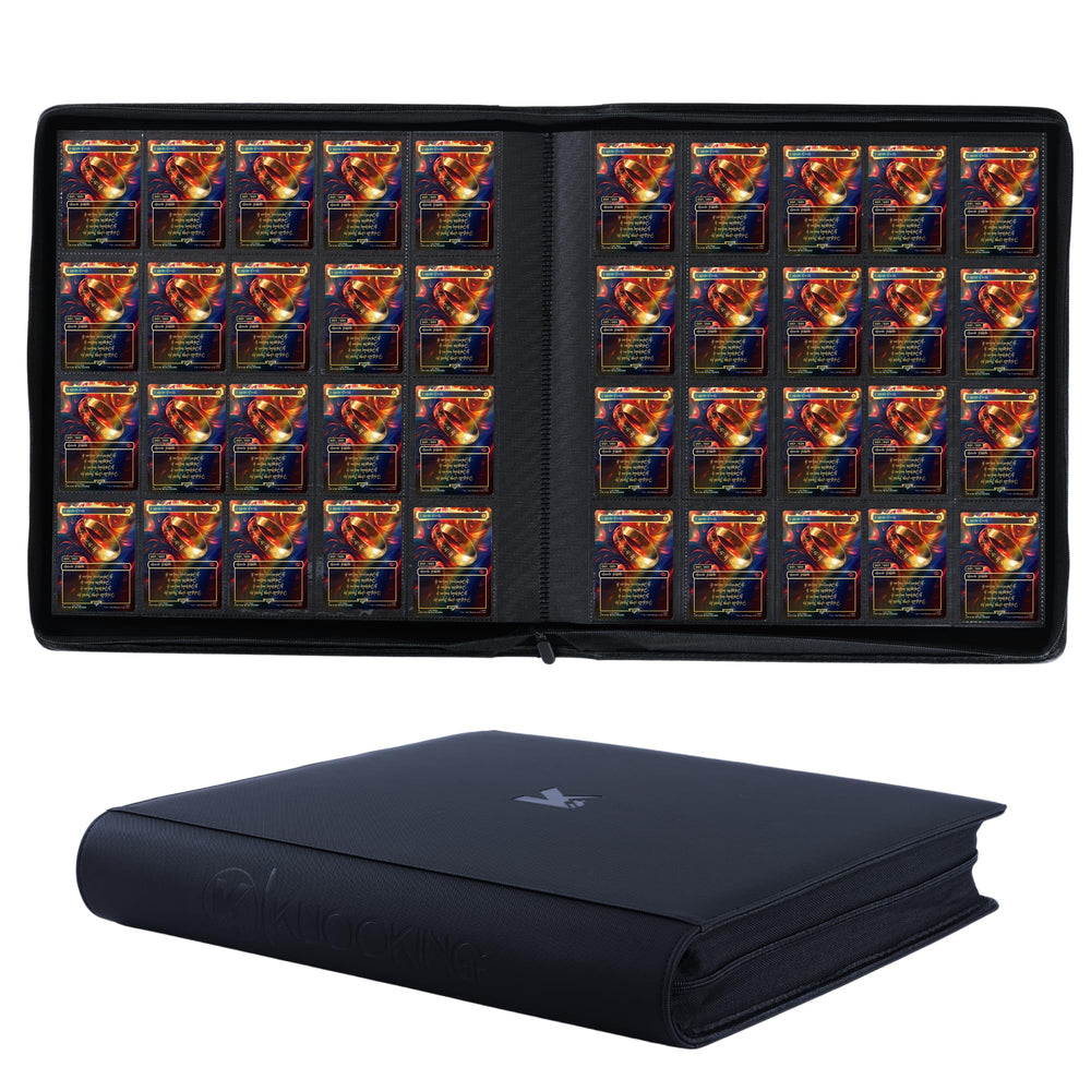 KUOOKING 2000 Pockets Binder cover protects your card collection during transport.