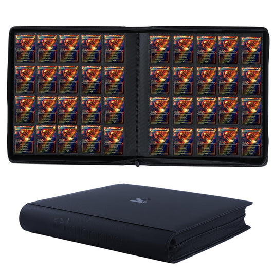 KUOOKING 2000 Pockets Binder cover protects your card collection during transport.