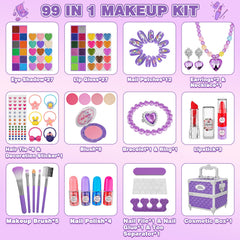 Kuovei makeup brushes and palettes encourage imaginative dressing and fine motor skills