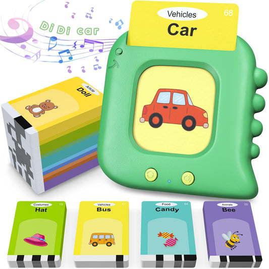 Kuovei Talking Flash Card animals supports vocabulary growth and interactive learning for curious kids.