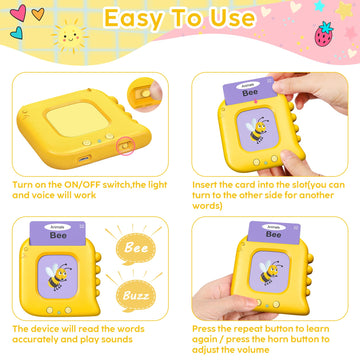 Kuovei transport cards encourage recognition and naming during guided playtime