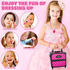 Kuovei washable-formula cosmetics wash off easily for worry-free cleanup.