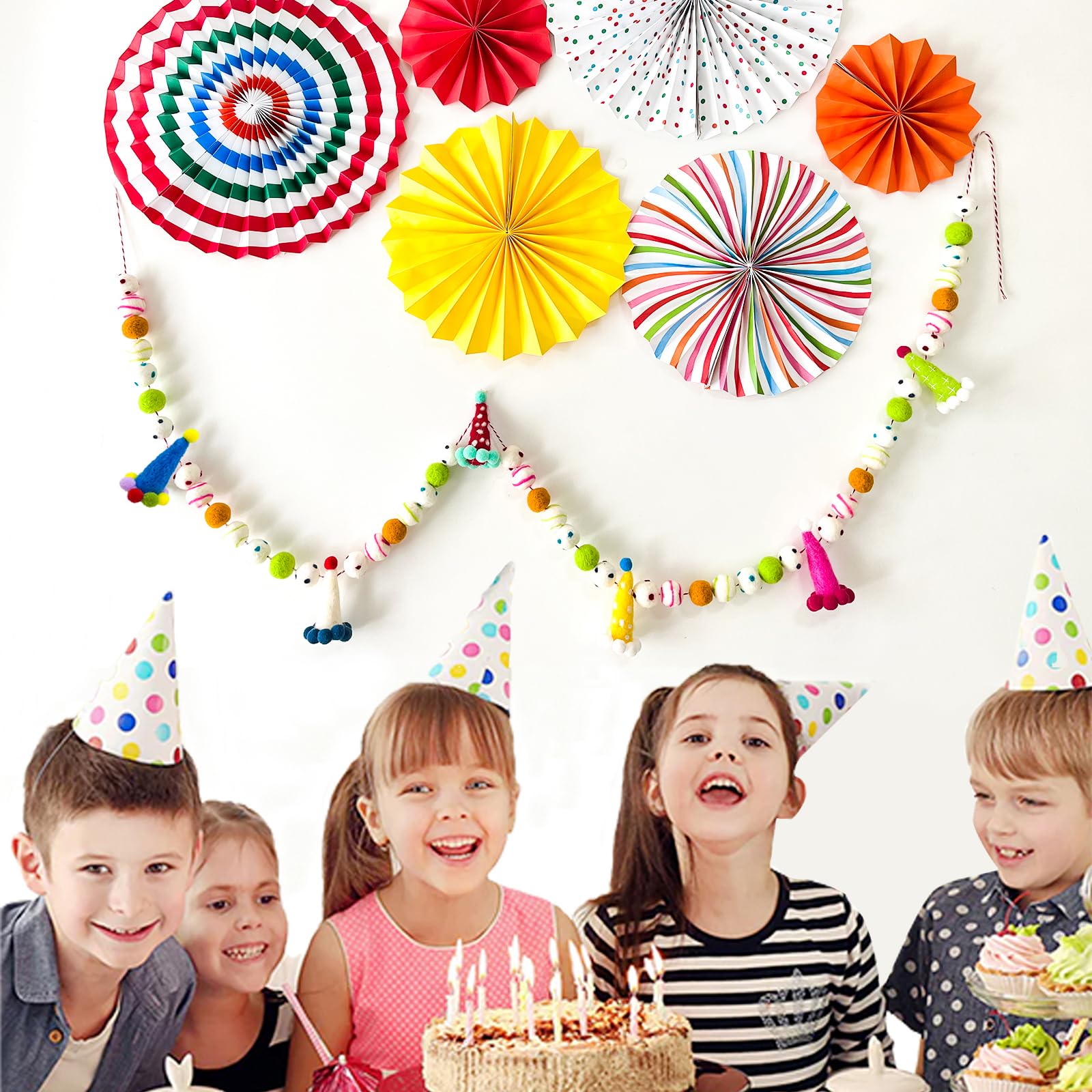 KUQJJQU adjustable-distance garland fits many display spaces
