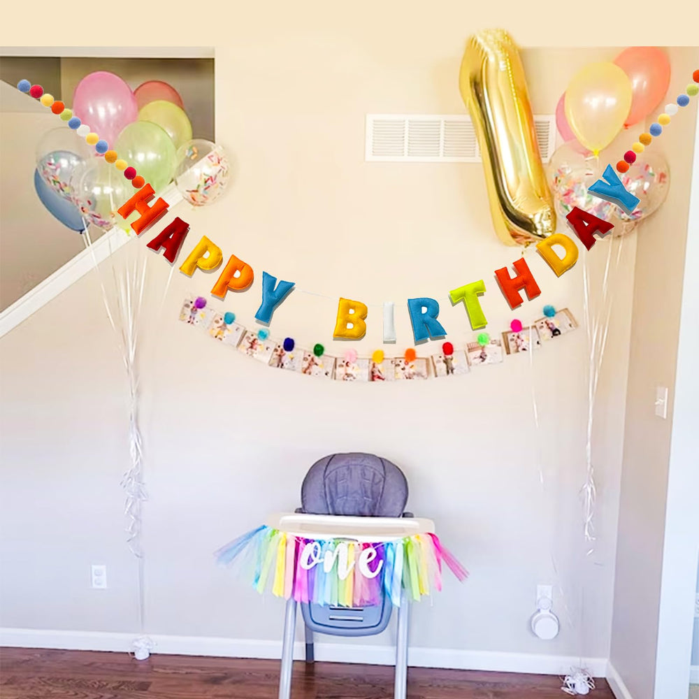 KUQJJQU birthday backdrop idea enhances photo moments.