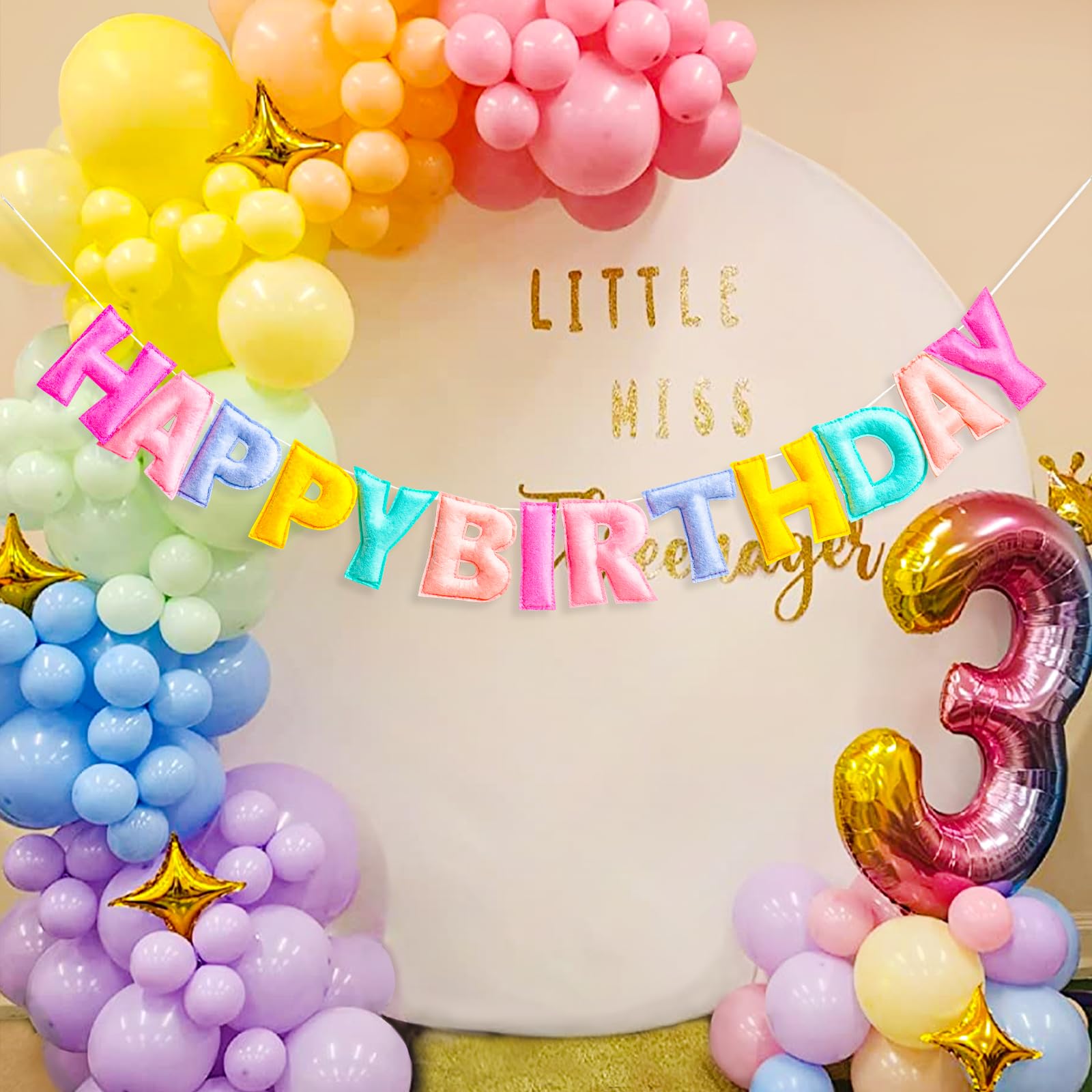 KUQJJQU durable reusable birthday banner suitable for multiple events