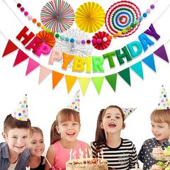 KUQJJQU Durable, reusable wool felt material supports many celebrations.