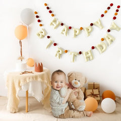 KUQJJQU birthday decor ideas brighten mantels, walls, and tables.