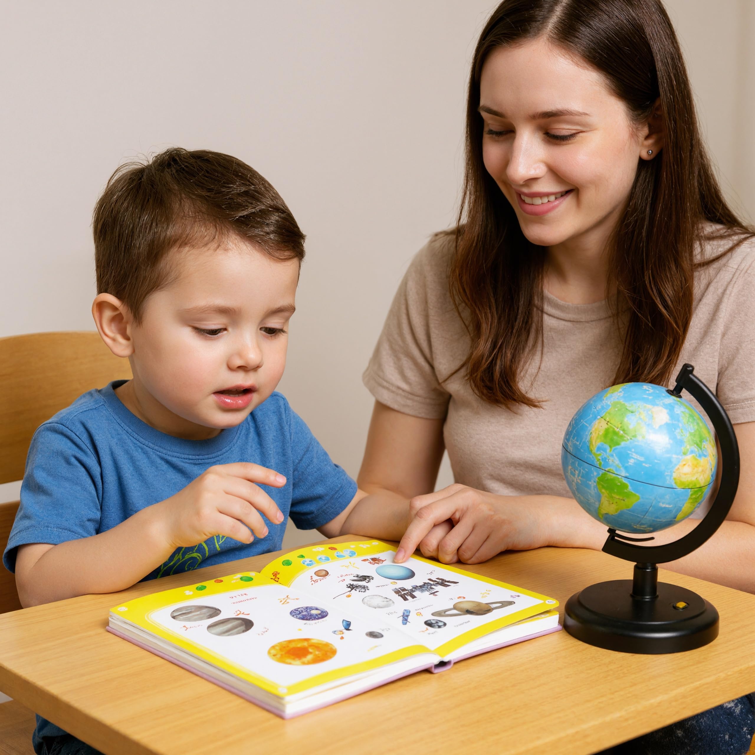 Kuriory English Words Sound Book battery compartment requiring 3 AAA batteries