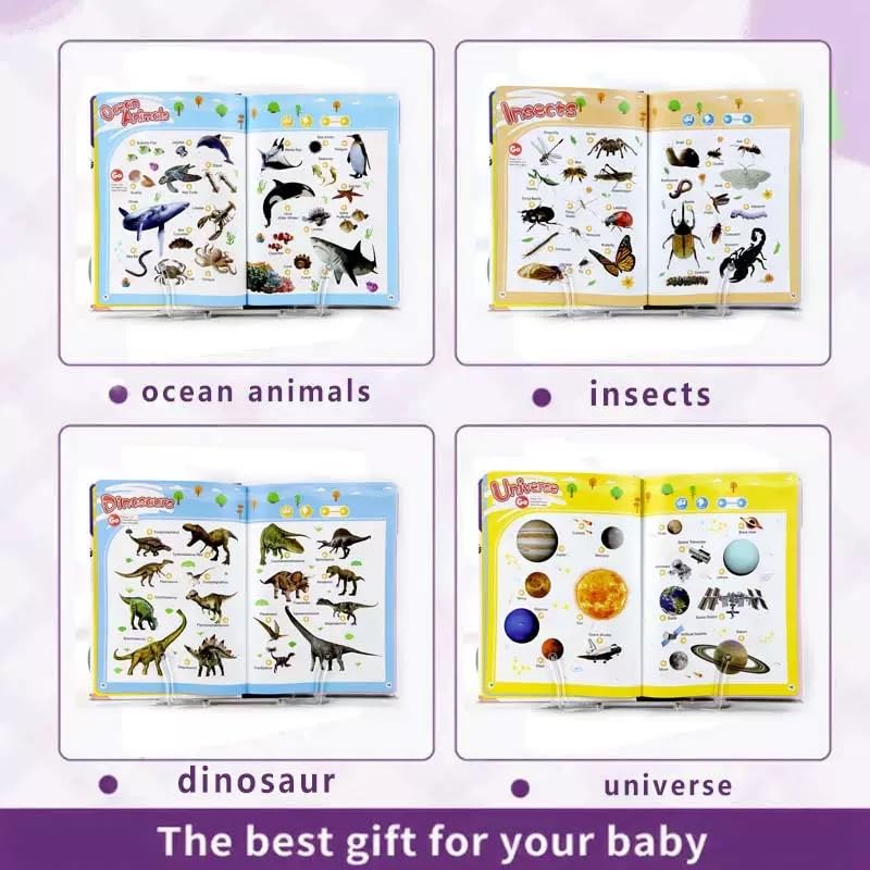 Kuriory English Words Sound Book nursery rhymes for melodic learning