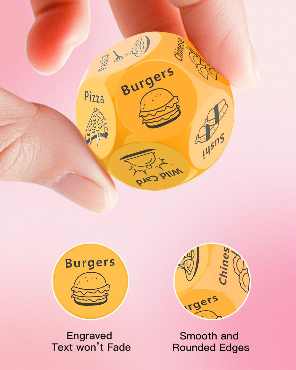 KUSONKEY meal idea dice ideal for road trips and camping meals