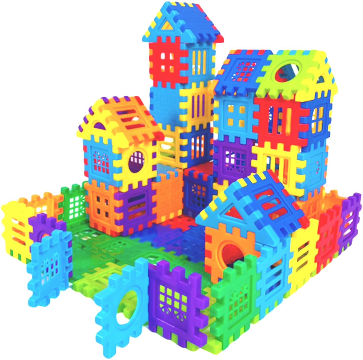 KUTOI Building Blocks 100-piece set for creative play and skill practice.